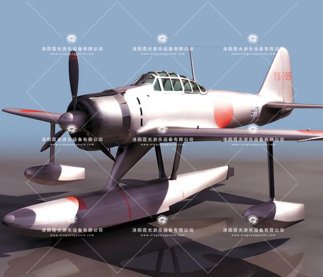 梁子湖3D模型飞机_